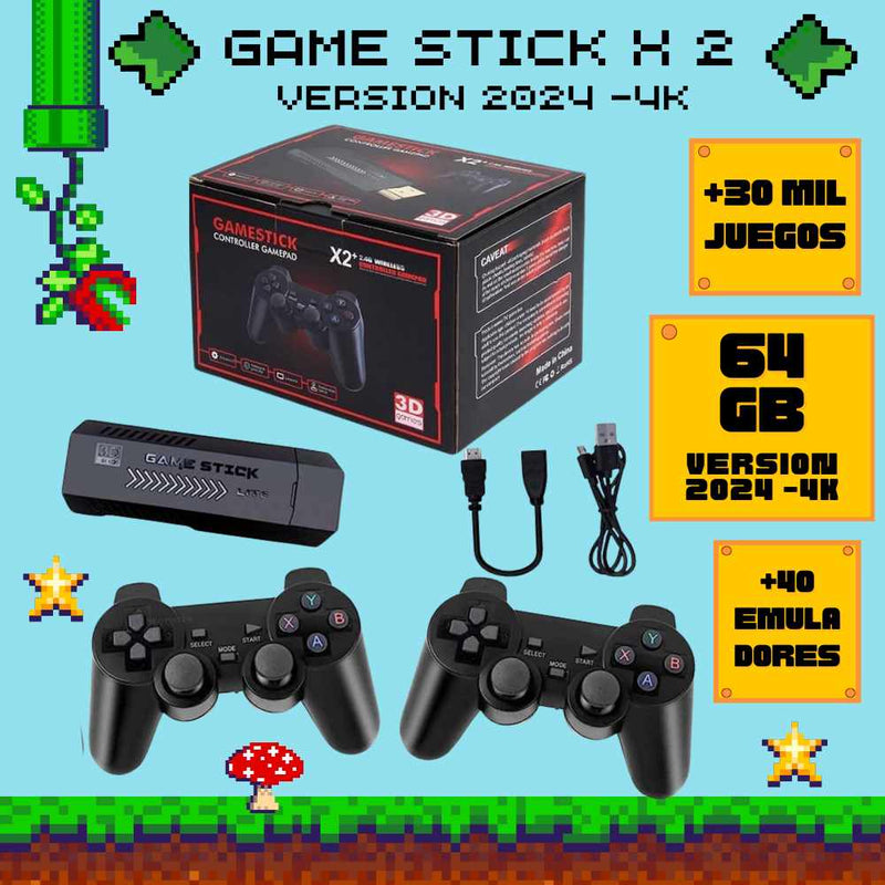 CONSOLA GAME STICK X2 2024 4K