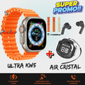 Smartwatch Ultra Pro (KW5) + AUDIFONOS AIR CRISTAL